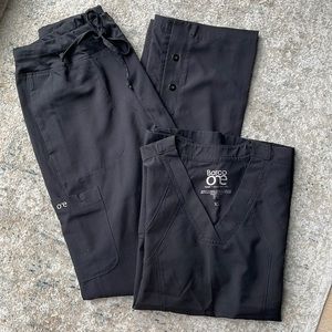 Barco One XS scrubs set, black